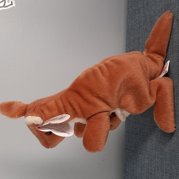 Pouch Kangaroo Joey Ty Beanie Baby November 6th 1996 NWT - Picture 2 of 9